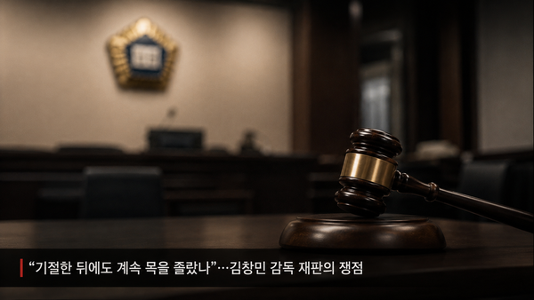 폭행 시비 사건의 향후 재판 쟁점을 보여주는 이미지