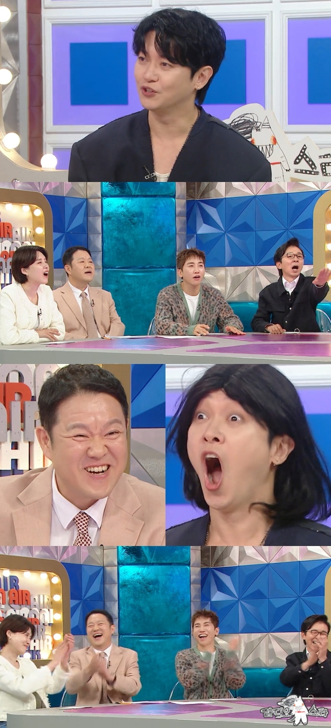 강균성이 라디오스타에서 결혼 이야기를 나누는 이미지
