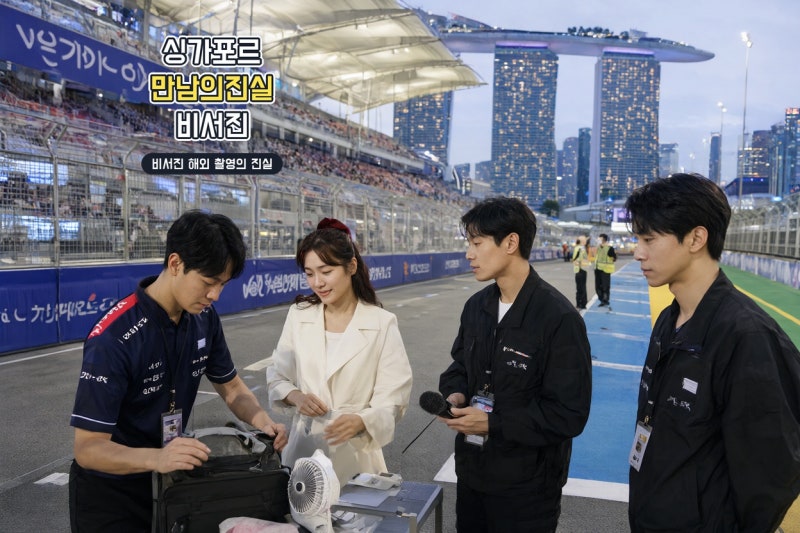 김광규가 출연한 비서진 싱가포르 출장 편 이미지